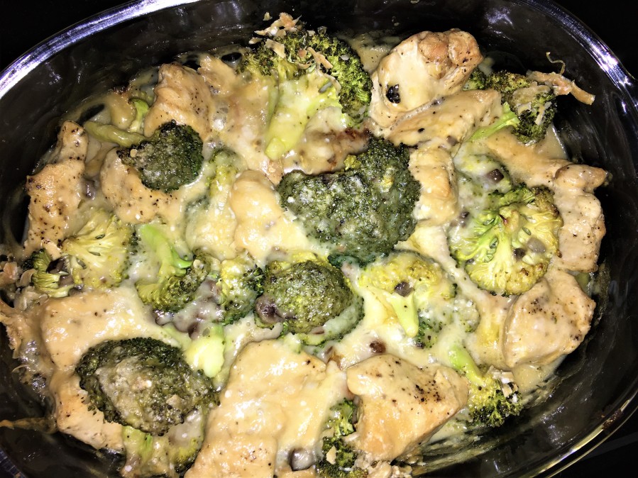 Cheesy Chicken Broccoli Casserole